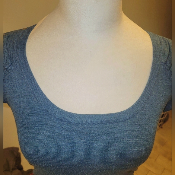 Suzy Shier 🔥Holiday sale🔥Teal Short Sleeve Top - Picture 3 of 7